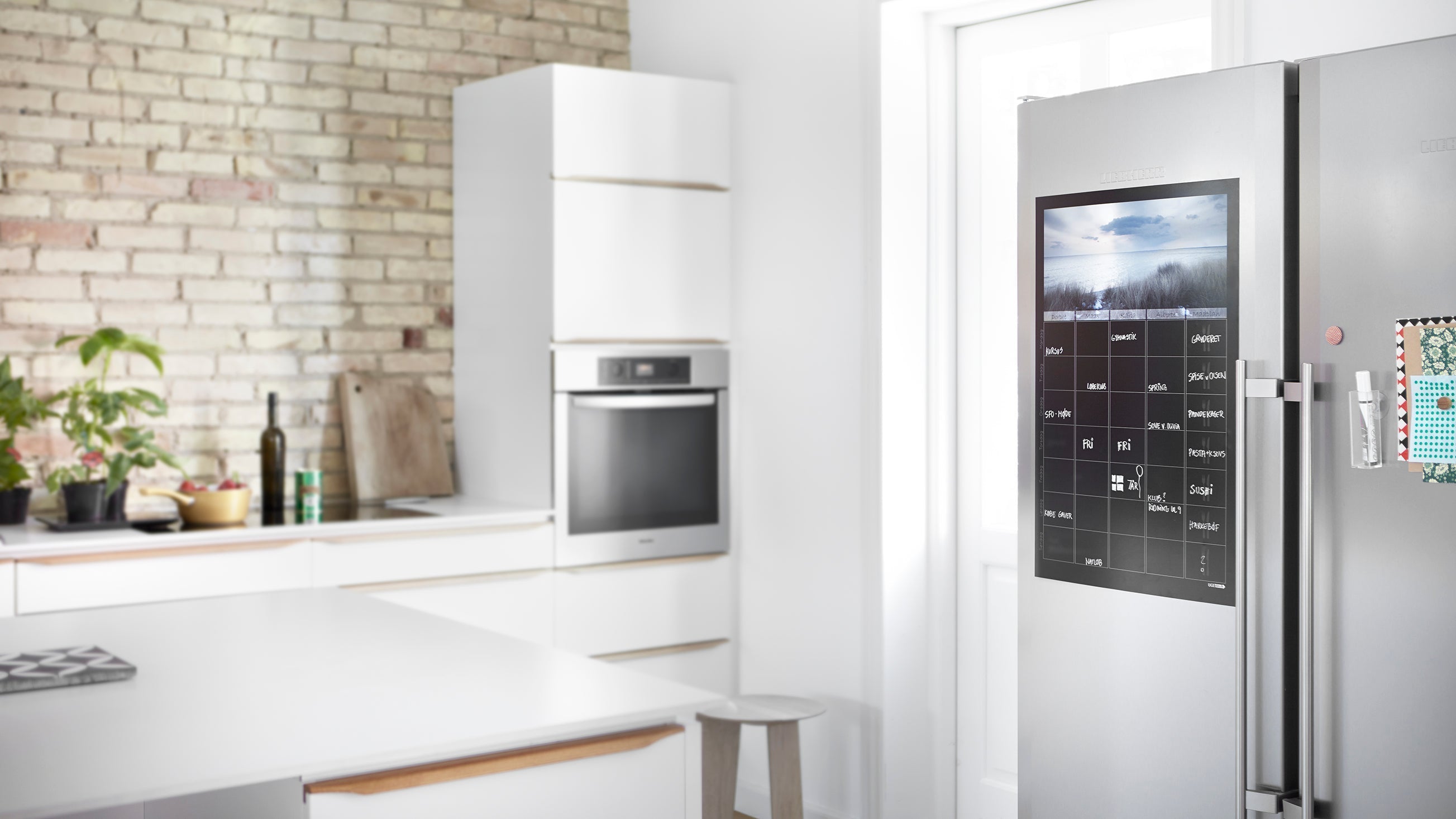 Ugeplan til køleskabet, Moderne