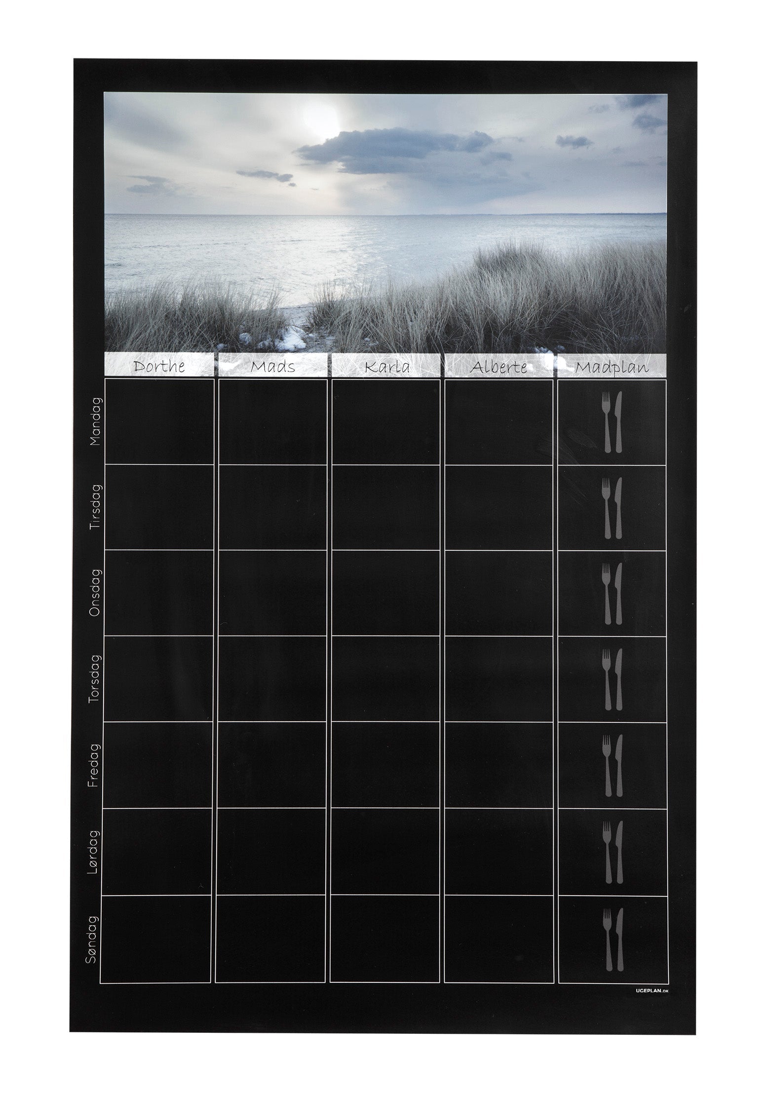 Ugeplan til køleskabet, Moderne