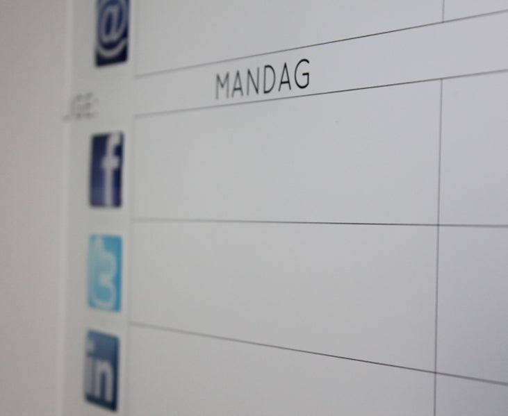 Veckoschema och styrelser för företag