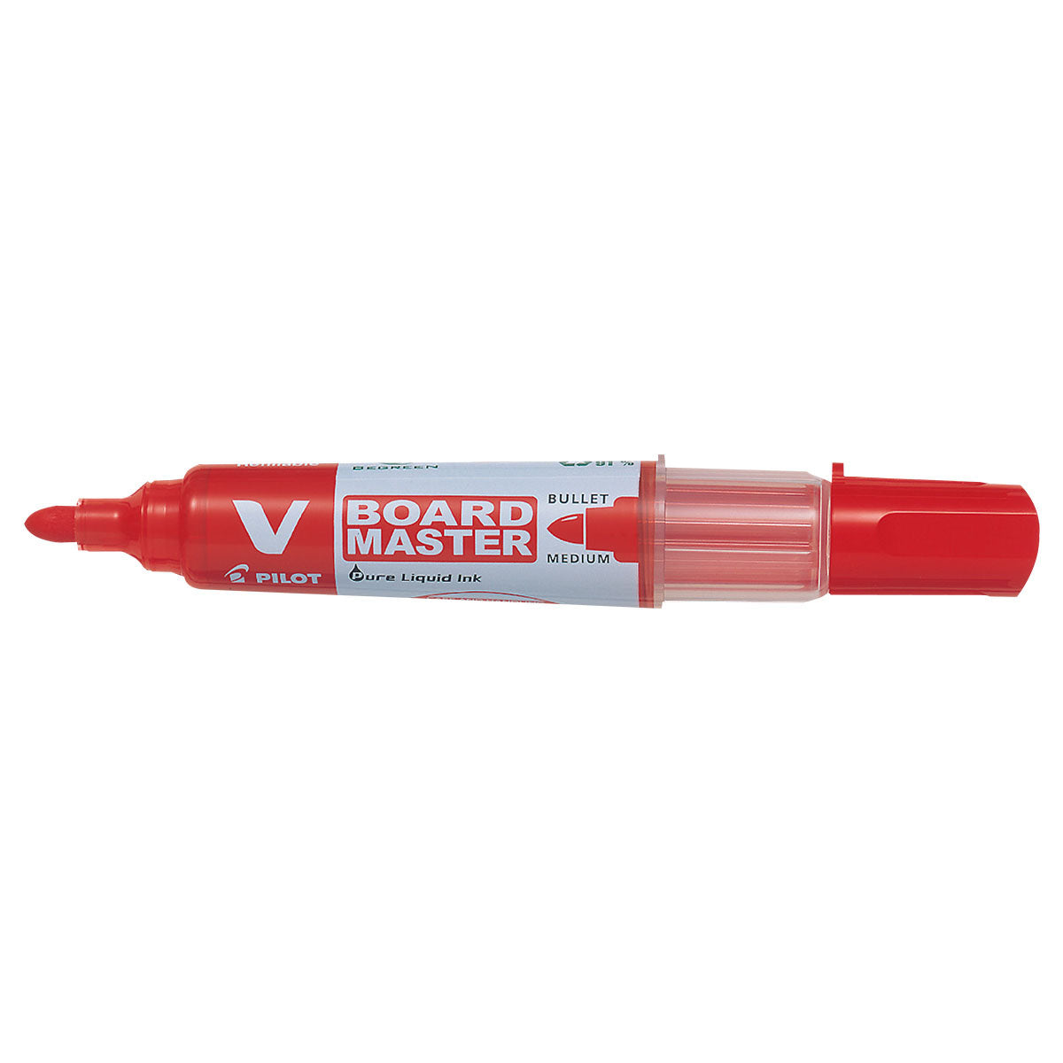 Markör i rött, medium