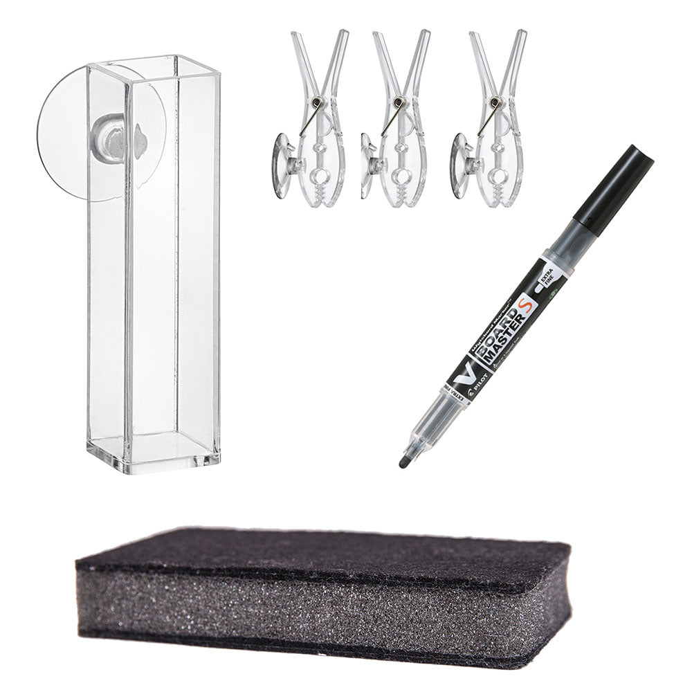 Tillbehörspaket, transparenta klämmor