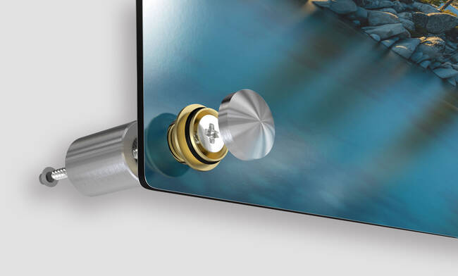 Extra skruvsystem för uppsättning av brädan